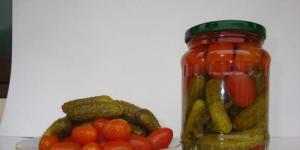 Recipes for preserving assorted vegetables for the winter