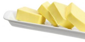 Mentega: komposisi, nilai gizi, manfaat dan bahaya Kalori mentega